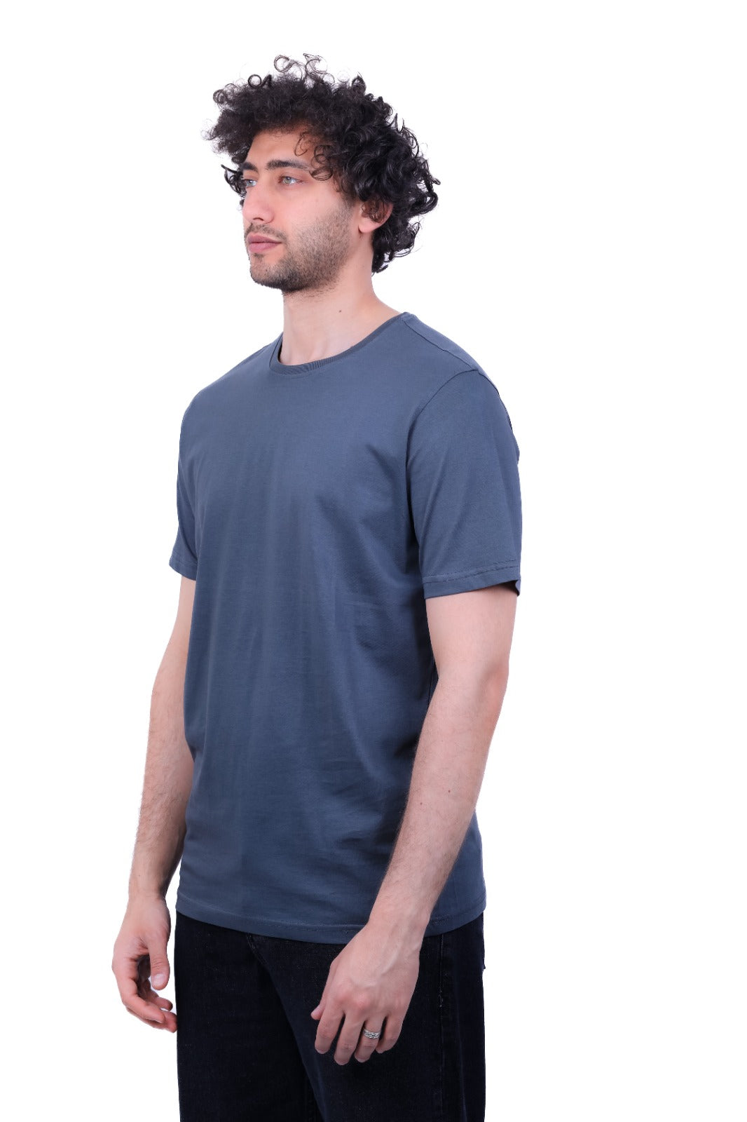 Basic Slim Fit Round T_Shirt