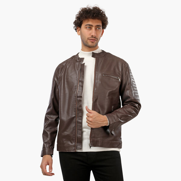 Leather Basic Jacket WAL