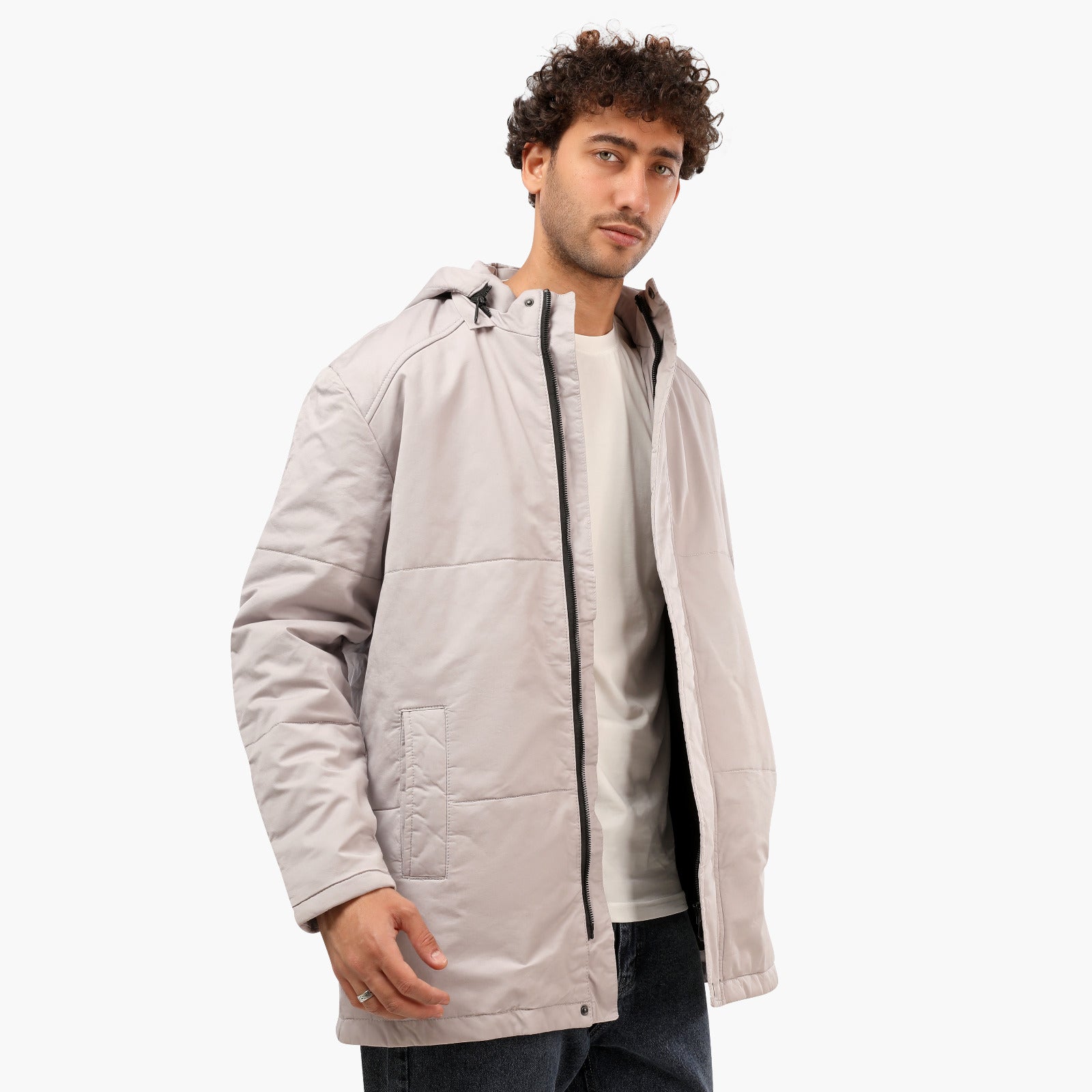 Gabardine Soft Long Jacket