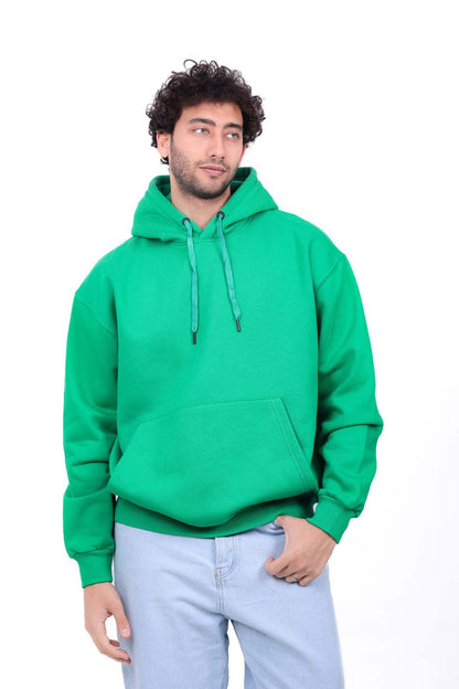 Over Size Milton Hoodie Basic Sweatshirt