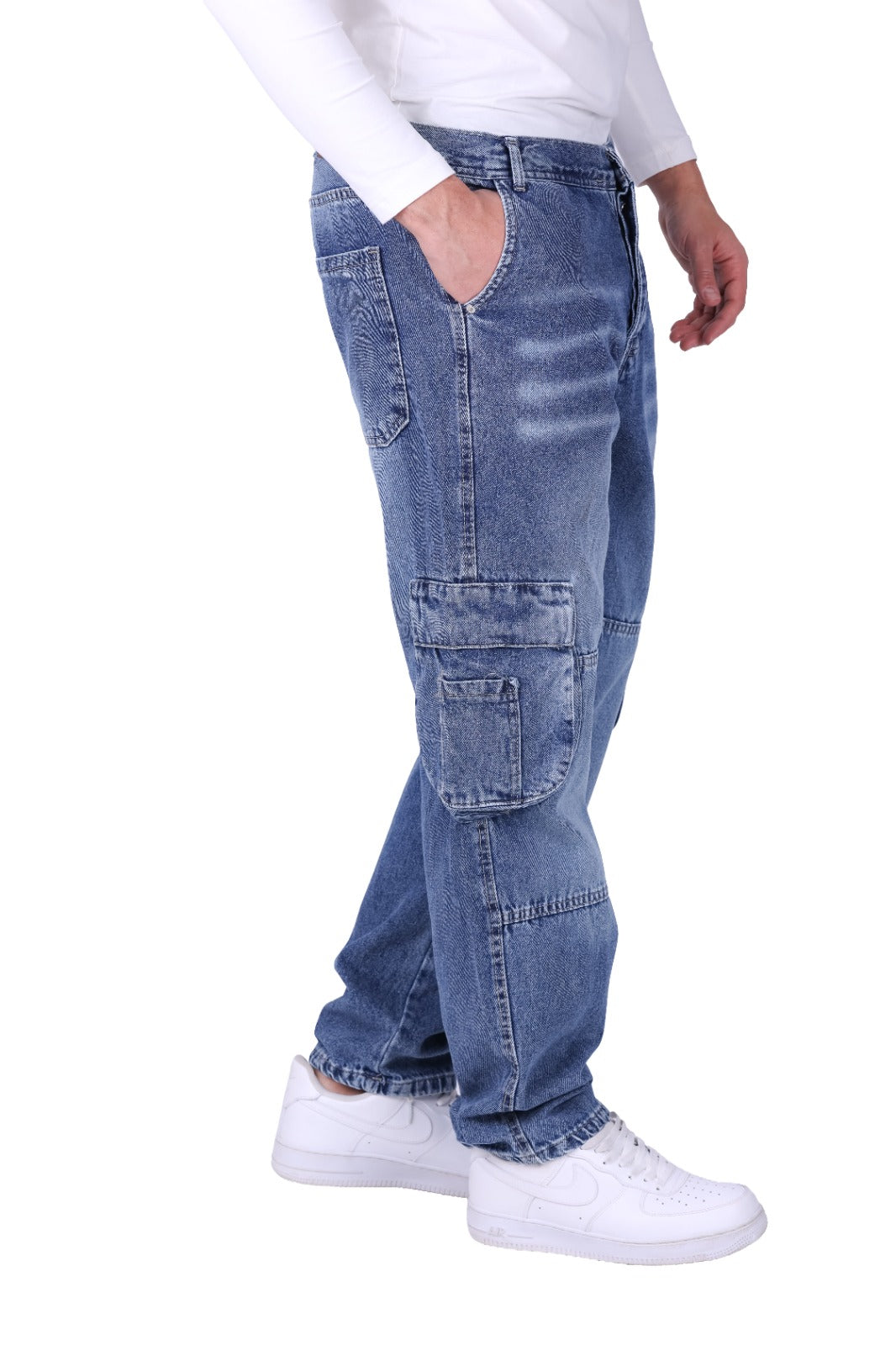 Cargo Jeans Double Stitch AY