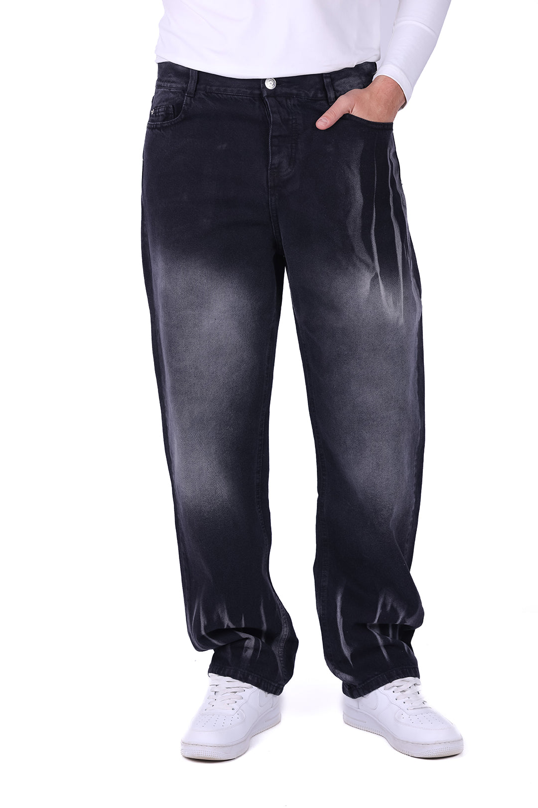Wide Leg Rock Jeans