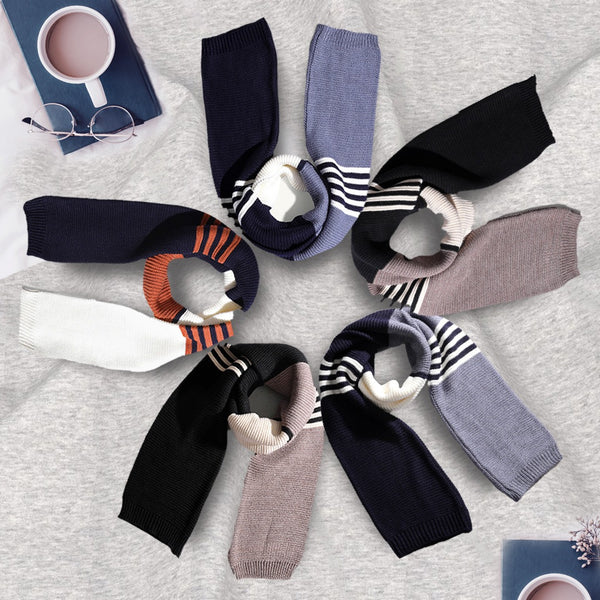 Knitwear Scarf Basic-Multi Color