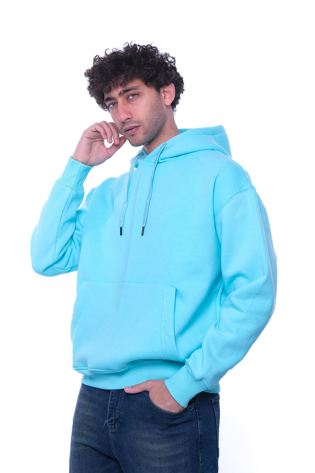 Over Size Milton Hoodie Basic Sweatshirt