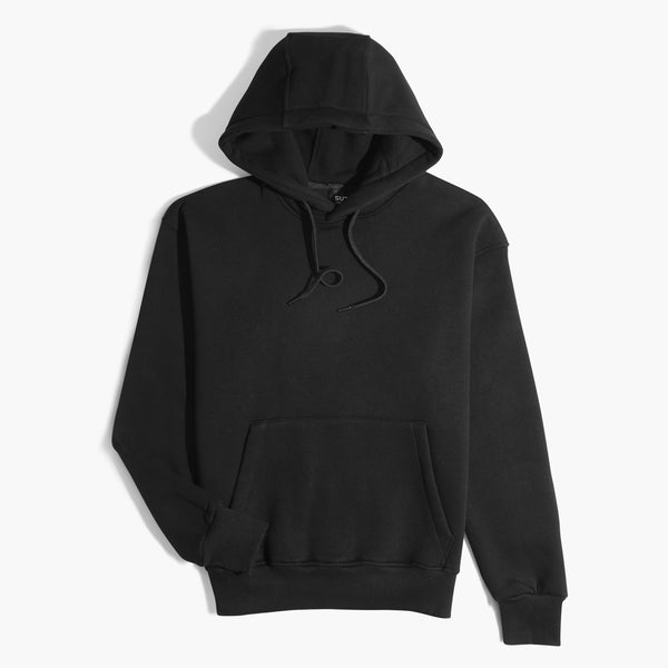 Milton Hoodie Basic Sweatshirt-Black