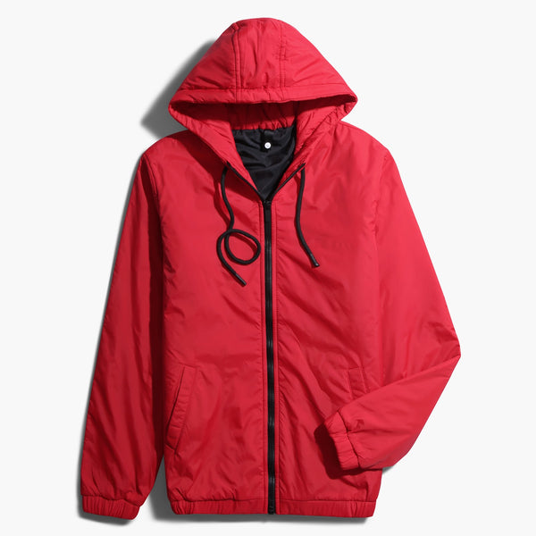 Waterproof Hoodie Basic Jacket SEH-Red