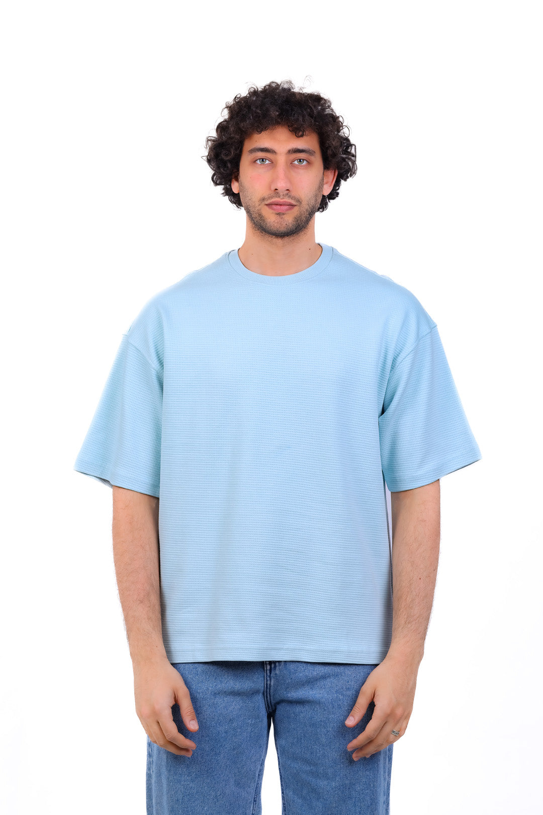 Basic Round Waffle T_Shirt