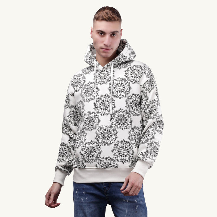  Hoodie Printed Full Cover Folklore-23-White