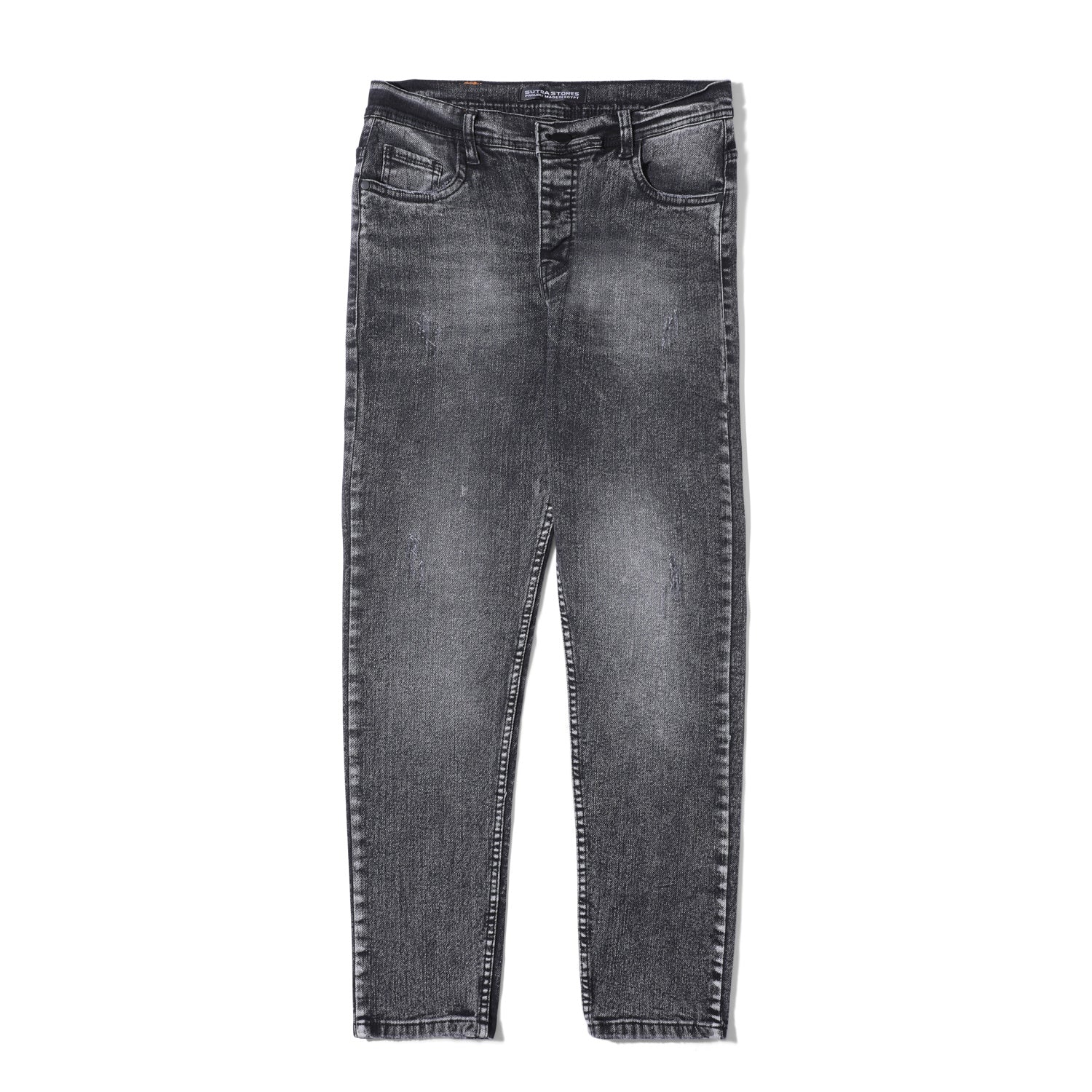 black Slim fit Casual jeans